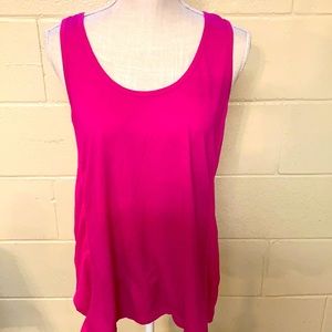 Zone Pro Pink Athletic Textured Tank top